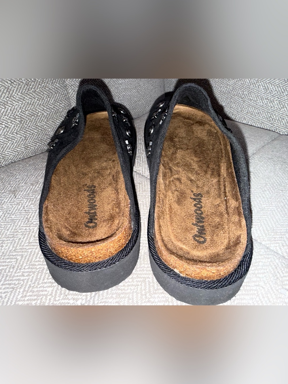 Outwoods Black Sunday Studded Clogs - Picture 2 of 10